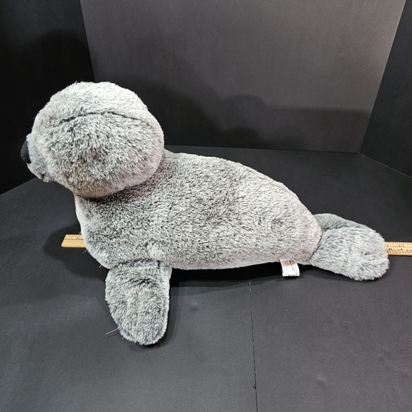 Seal Sea Lion  Plush Kellytoy Gray W/ Tags Stuffed Animal Toy Ocean 2022 EUC - Picture 4 of 8